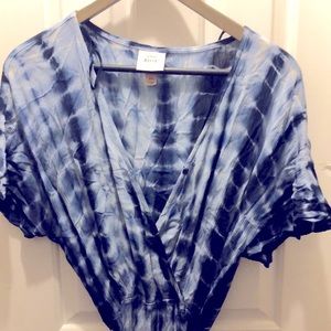 Trippy tie dye maxi dress!